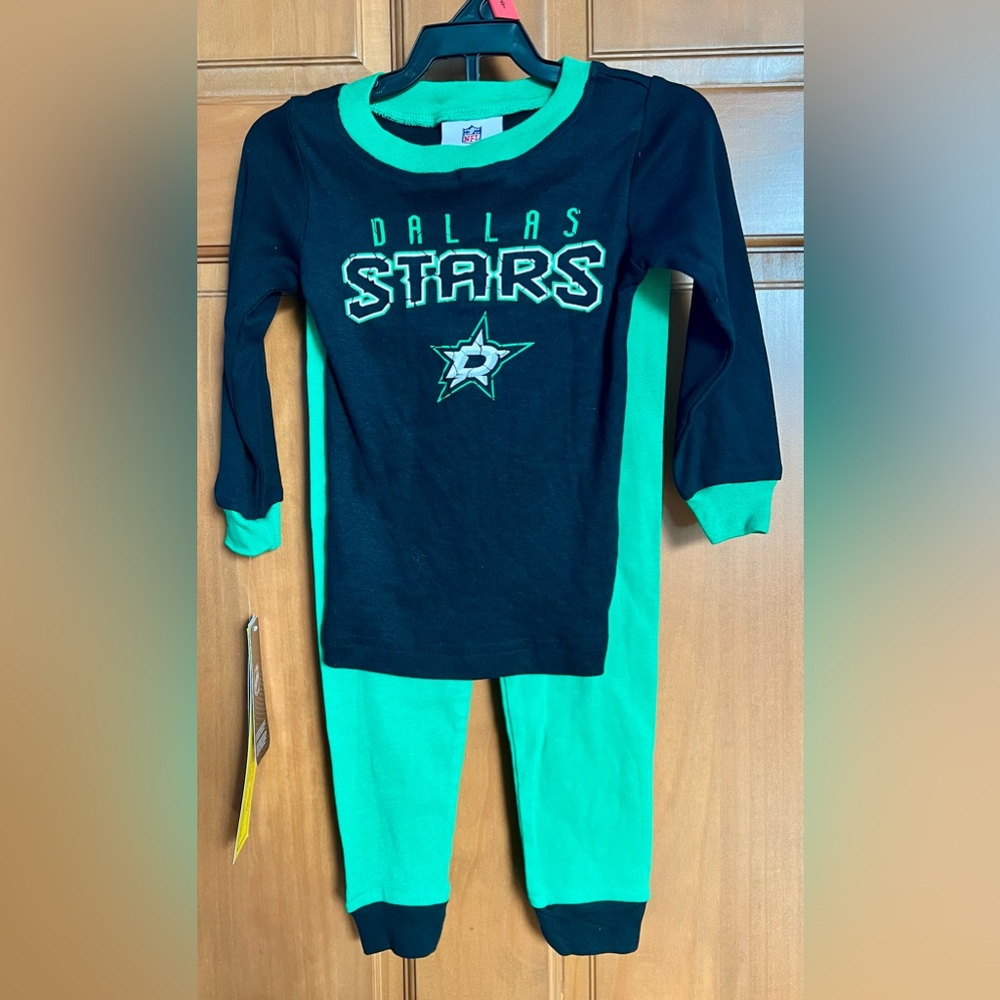 Dallas Stars Toddler 2Pc Pajama Set